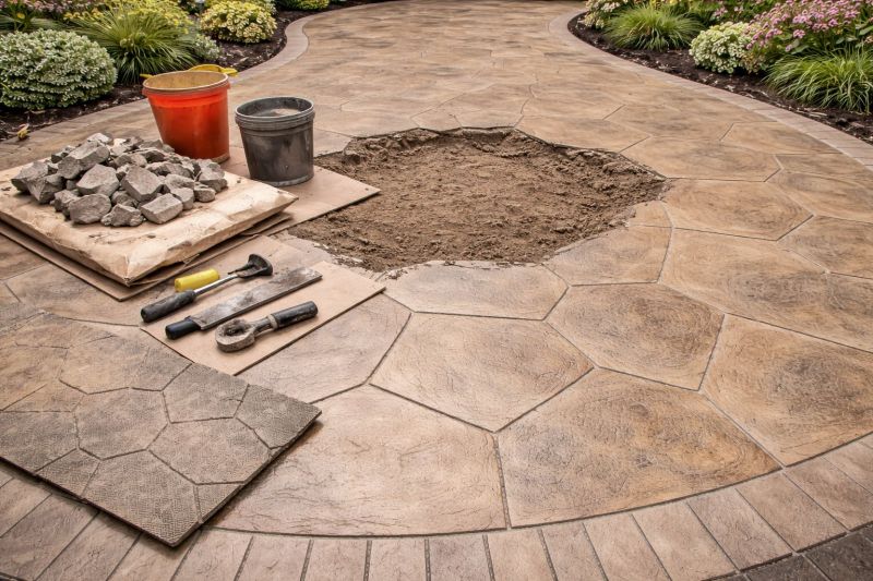 Decorative Concrete Repair in Gig Harbor, WA
